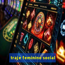 traje feminino social